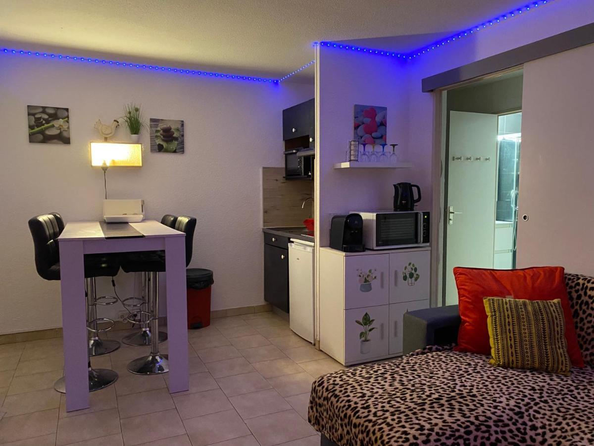 T2 Rdc A Canet En Roussillon Europa 4 Pers ,Piscine,Clim, Tennis, Parking ภายนอก รูปภาพ