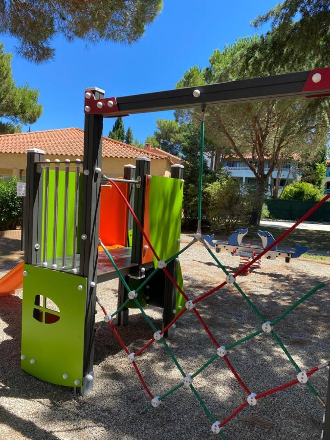T2 Rdc A Canet En Roussillon Europa 4 Pers ,Piscine,Clim, Tennis, Parking ภายนอก รูปภาพ
