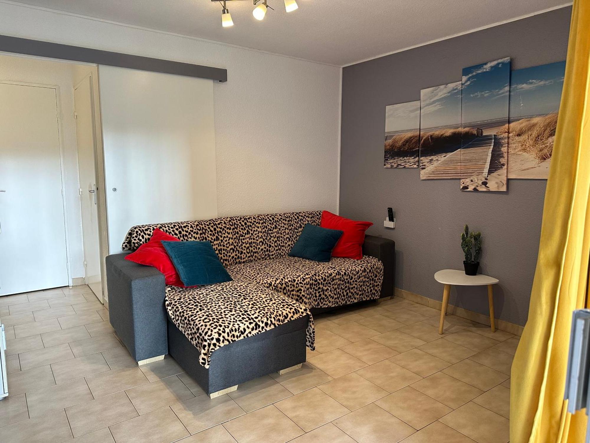 T2 Rdc A Canet En Roussillon Europa 4 Pers ,Piscine,Clim, Tennis, Parking ภายนอก รูปภาพ