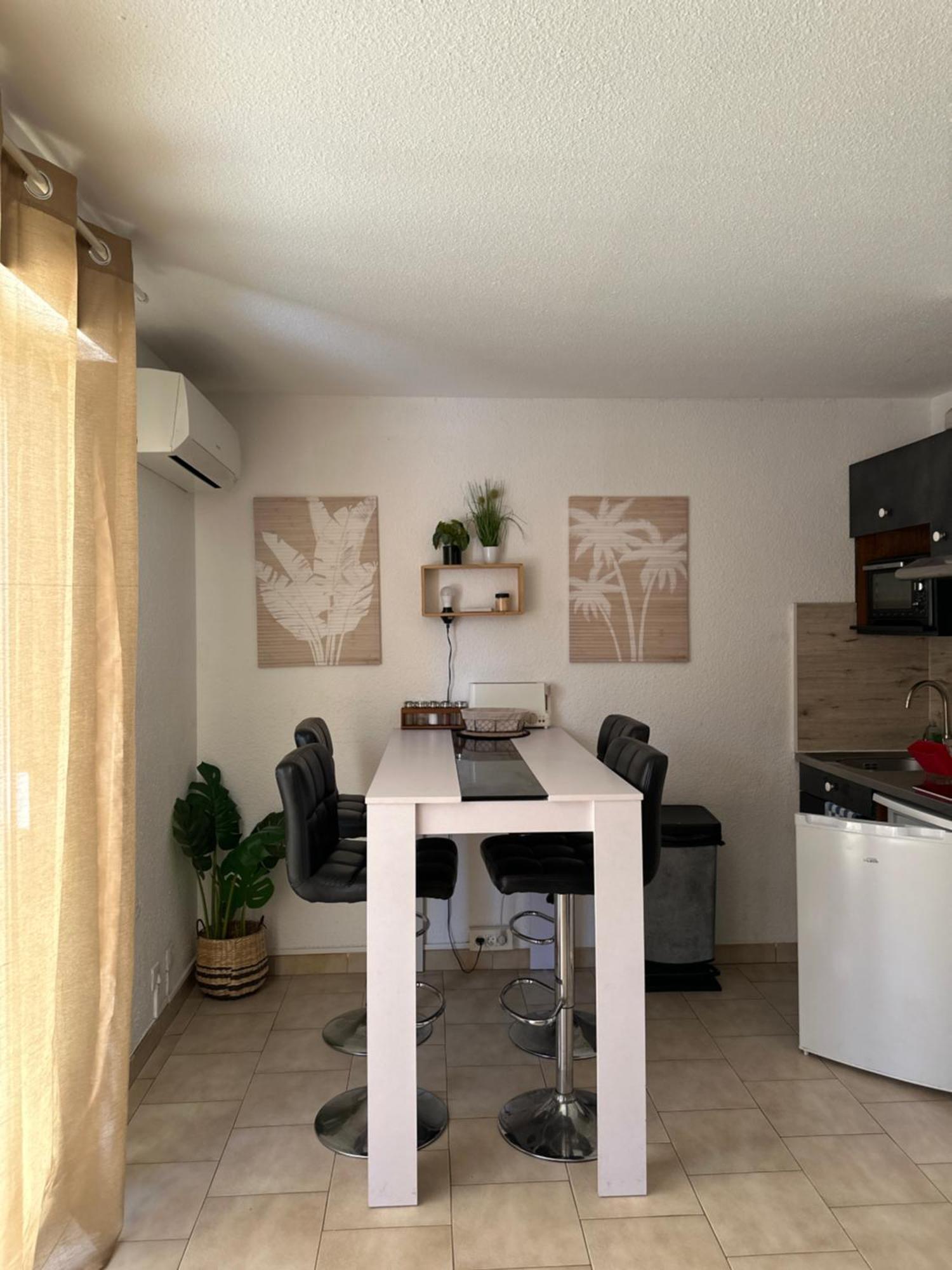 T2 Rdc A Canet En Roussillon Europa 4 Pers ,Piscine,Clim, Tennis, Parking ภายนอก รูปภาพ