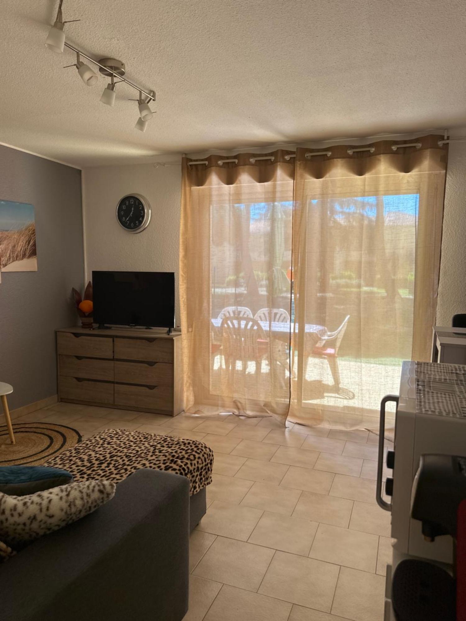 T2 Rdc A Canet En Roussillon Europa 4 Pers ,Piscine,Clim, Tennis, Parking ภายนอก รูปภาพ