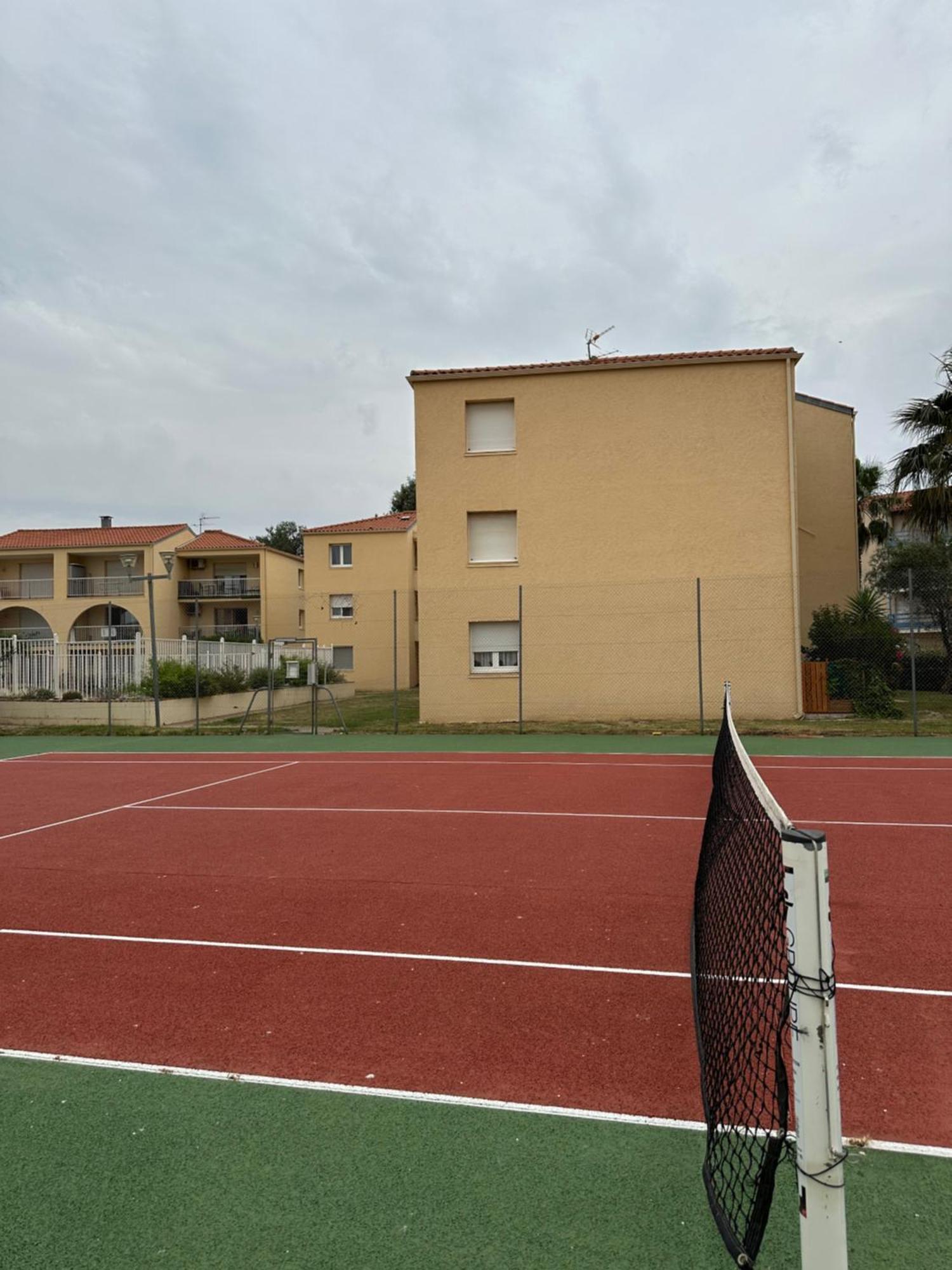 T2 Rdc A Canet En Roussillon Europa 4 Pers ,Piscine,Clim, Tennis, Parking ภายนอก รูปภาพ
