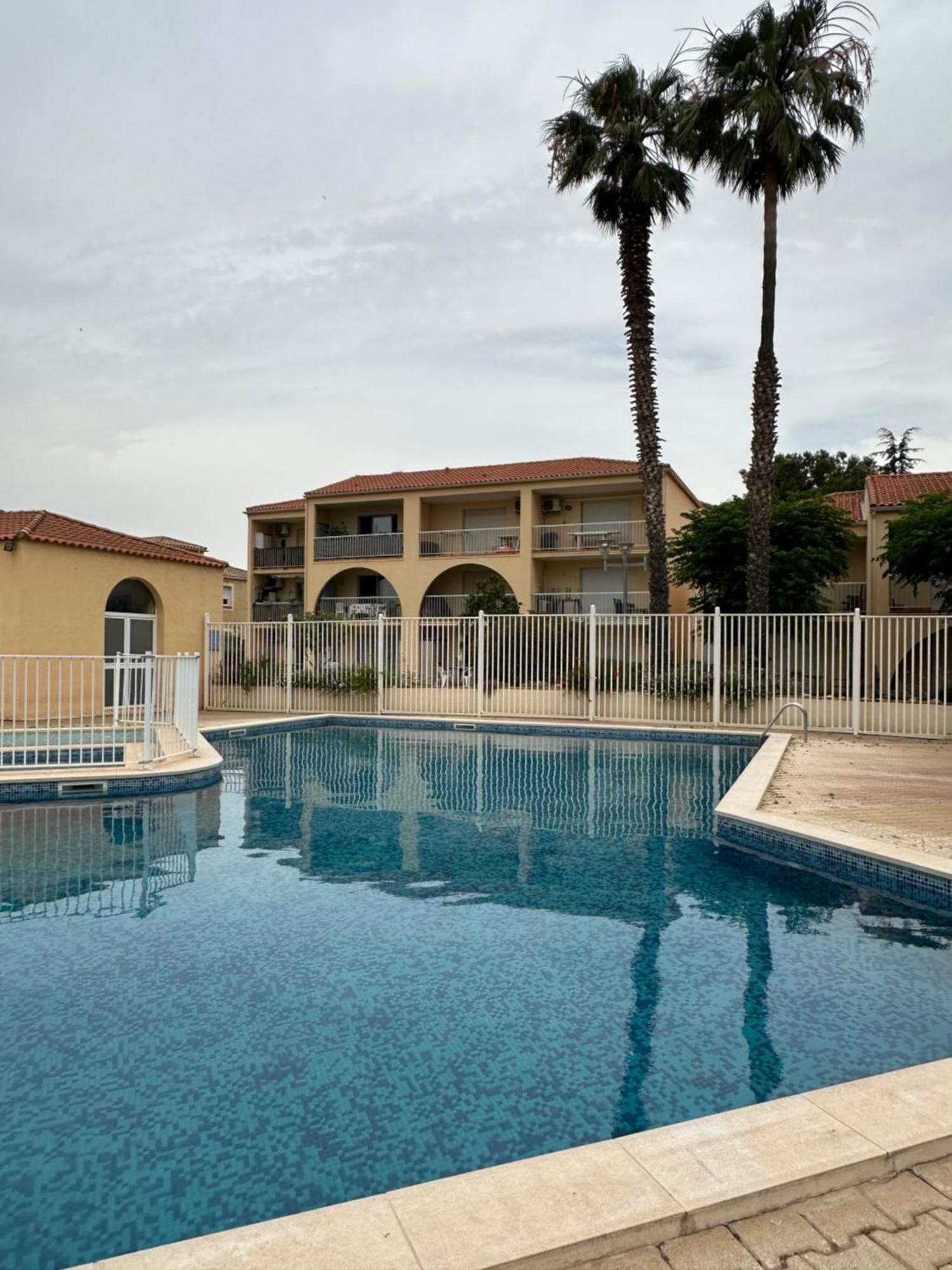 T2 Rdc A Canet En Roussillon Europa 4 Pers ,Piscine,Clim, Tennis, Parking ภายนอก รูปภาพ